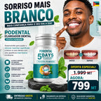 🦷 5 Days White™ Pó Clareador Dental Premium