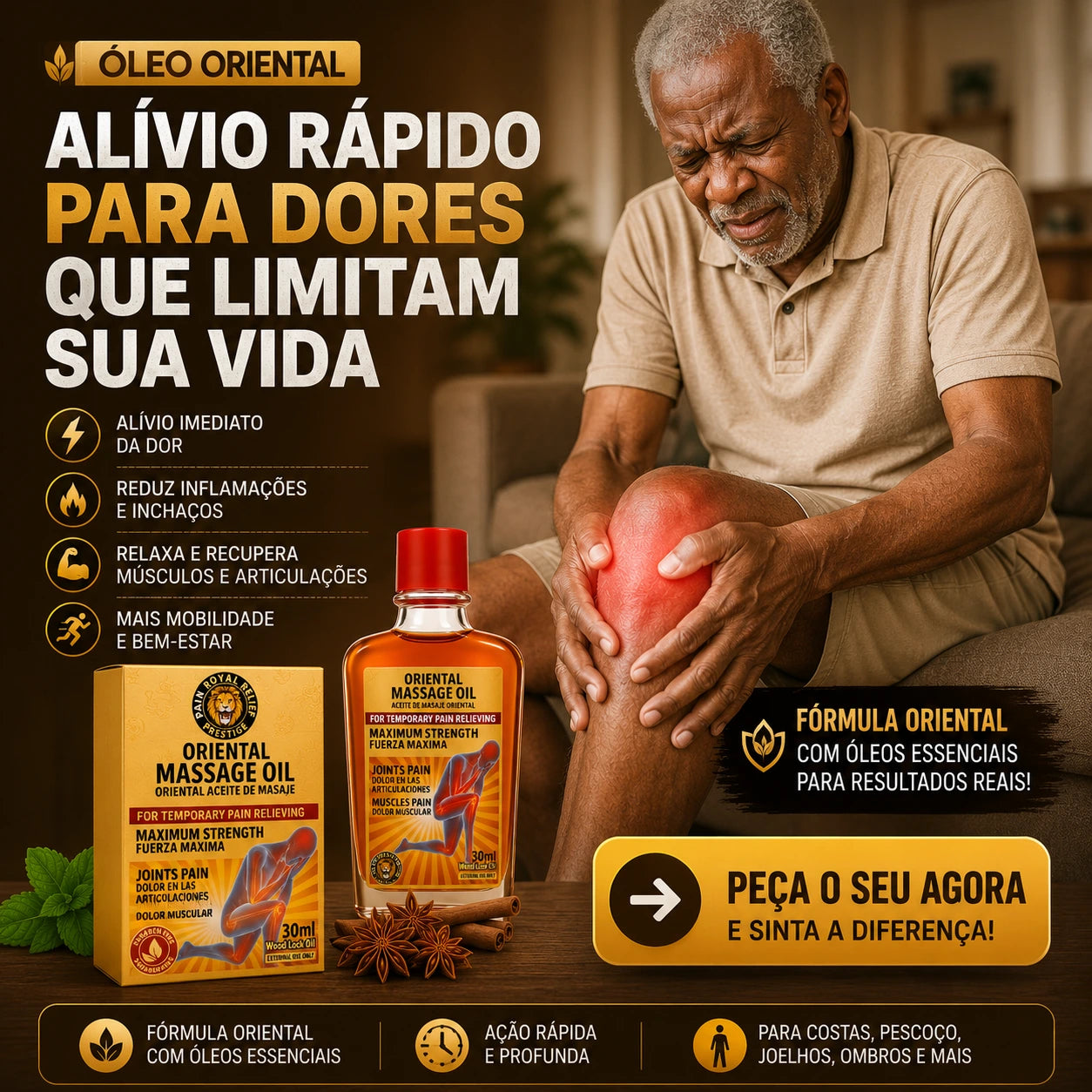 🚨 PARE COM AS DORES NO CORPO EM MINUTOS  SEM SAIR DE CASA.