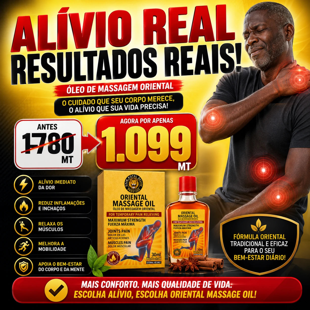 🚨 PARE COM AS DORES NO CORPO EM MINUTOS  SEM SAIR DE CASA.